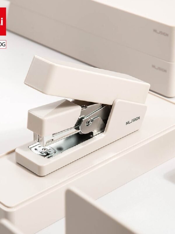 ديلي خرازة مكتبية هيدروليك - 25 صفحة - كبسة - 24/6 & 26/6 - (أبيض - رمادي - زهر - أخضر - أزرق) - ENS081